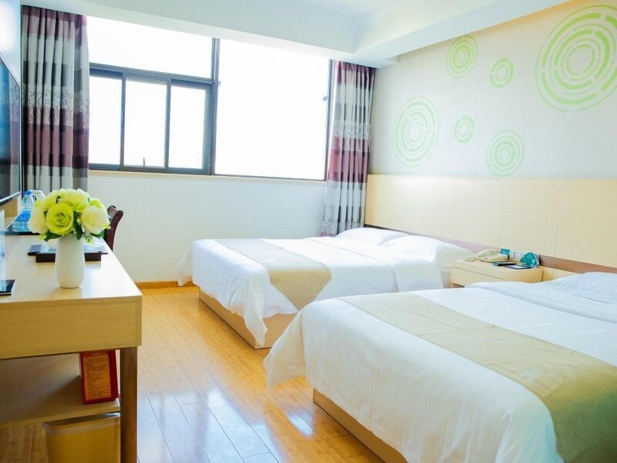 Greentree Inn Shanghai Pudong New District Shenmei East Road Express Hotel Exterior foto